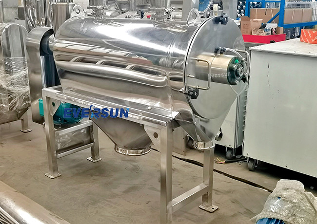 Stainless Steel Sugar Sieving Centrifugal Screen Machine 80-530 Mesh