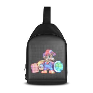 Bluetooth LED Backpack With Programmable Screen Lightweight LED Advertising