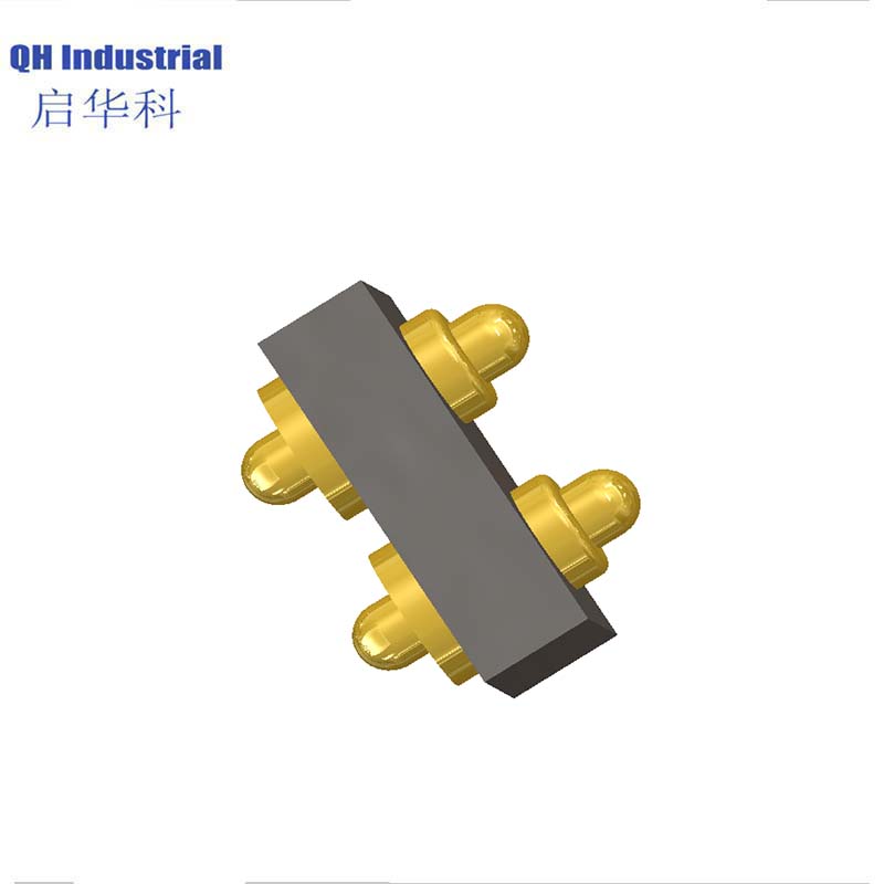2Pin Sweden Hiqh Recycling Connector Magnetic Charging Connector Spring Loaded spring loaded pin Connector