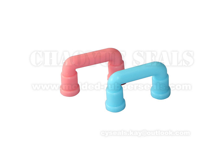 Double Blend Pink Silicone Rubber Tube Hose Chemical Resistant Inner Diameter 6 Mm