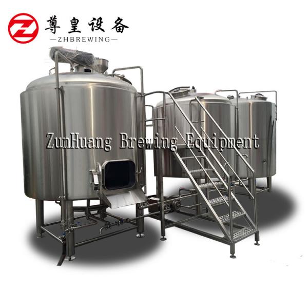 1000L 2000L Commercial Beer Brewing Equipment Beer Brewery Machine Stainless