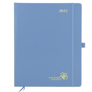 Calendar with Hourly Schedule and Monthly Tabs for Academic Planning from Jul. 2023 - Jun. 2023 Light Blue