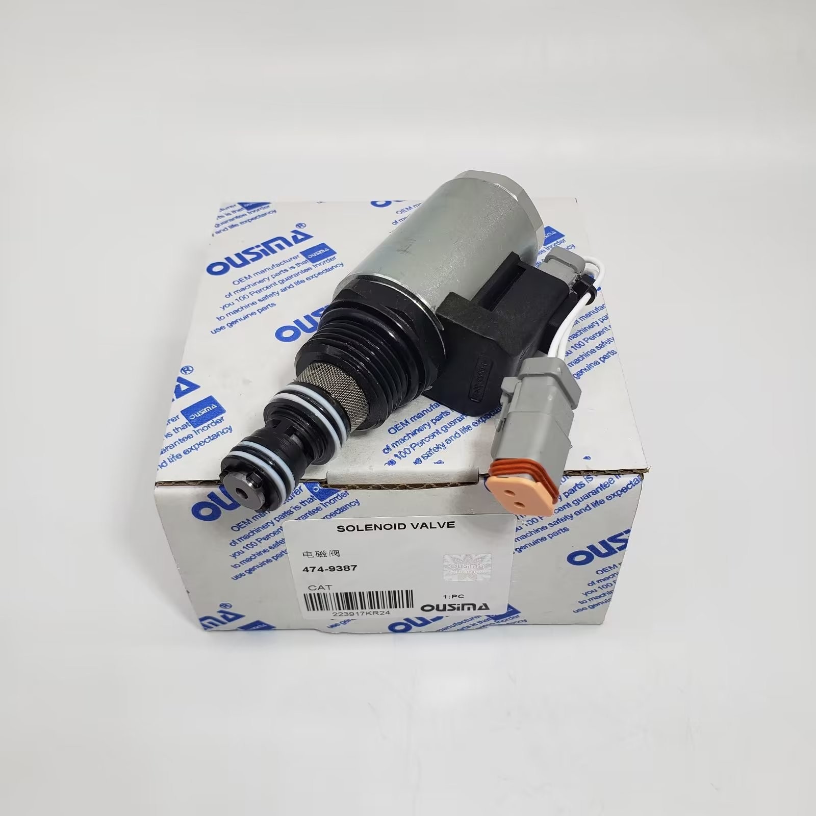 474-9387 4749387 Excavator Solenoid Valve For Engine Part