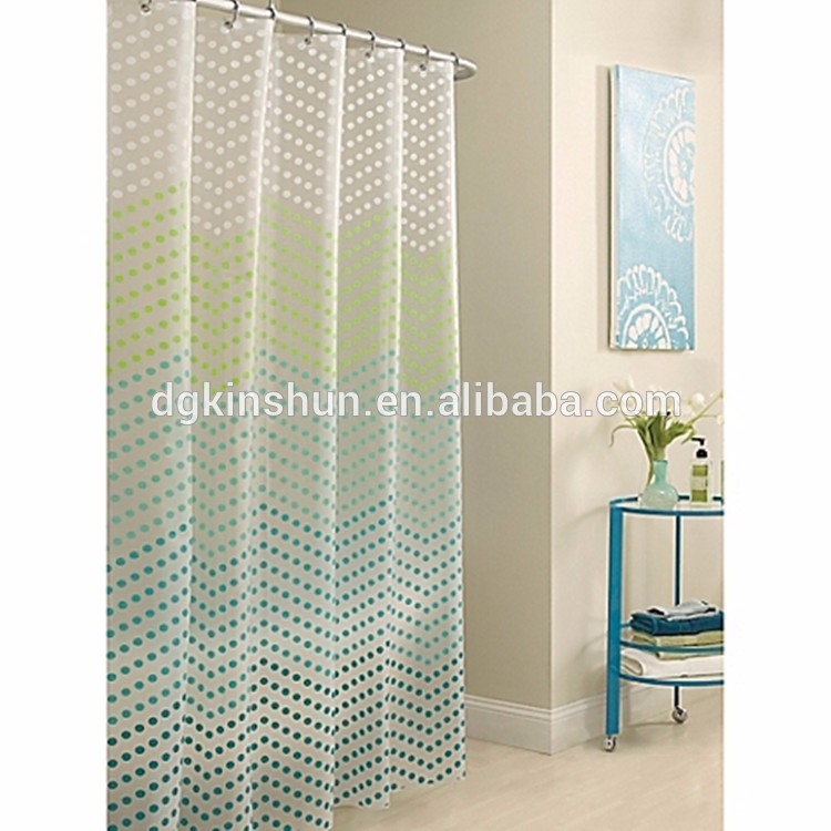 Wholesale Extra Long Bath Decorations Bathroom Non toxic shower curtains