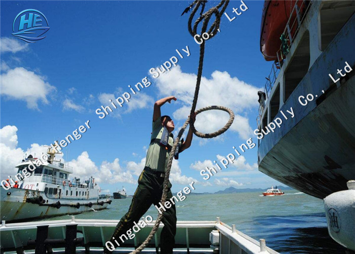 High Strength Marine Mooring Rope Powerful Marine Towing 12 Strand 6 - 160mm Diameter