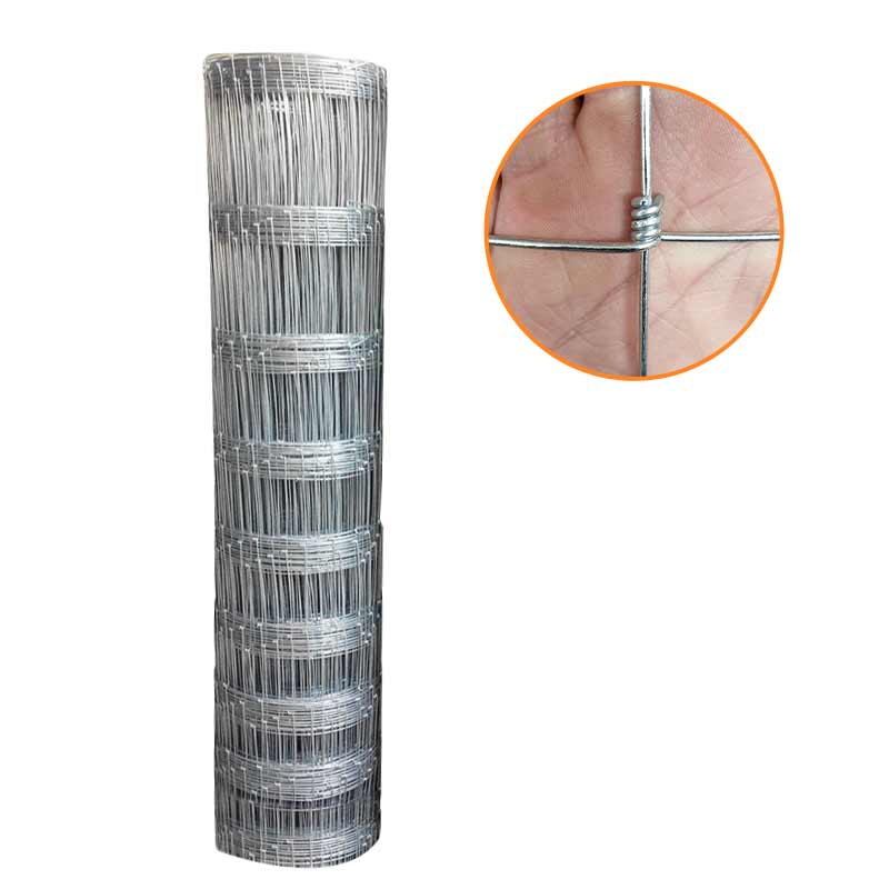 High quality cheap cattle goat field fence galvanized welded fence farm from anping animal wire mesh