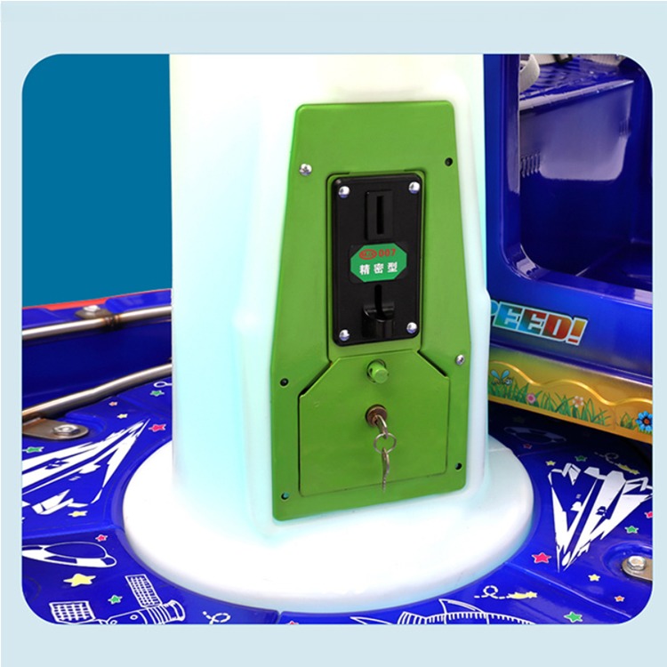Dreamland coin operated kids electric amusement track train rides for indoor video game center