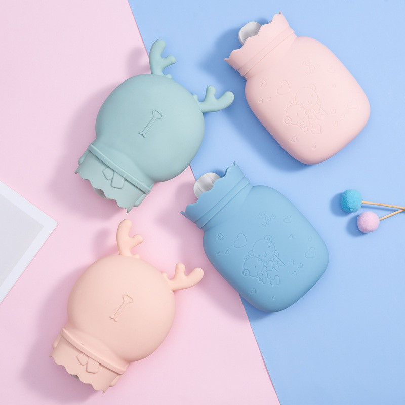 Colorful 2L Hot Water Bottle Tasteless Hot Compress and Cold Therapy for Headaches Cramps and Muscle Pain Relief