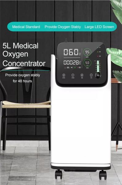 Quality 5l 10liter Portable Breathing Machine Oxygen Machine For Lungs for sale