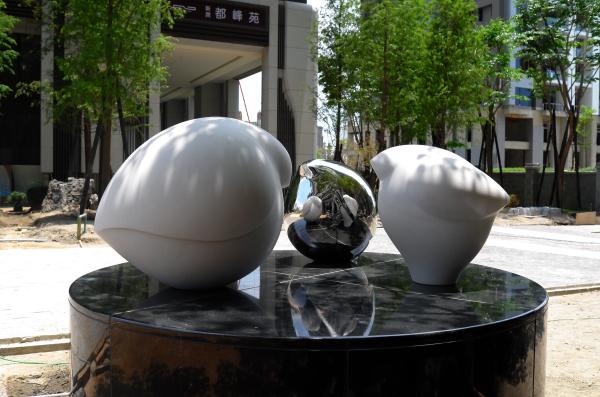 Art Decoration Stainless Steel Garden Sculptures Metal Outdoor Decoration