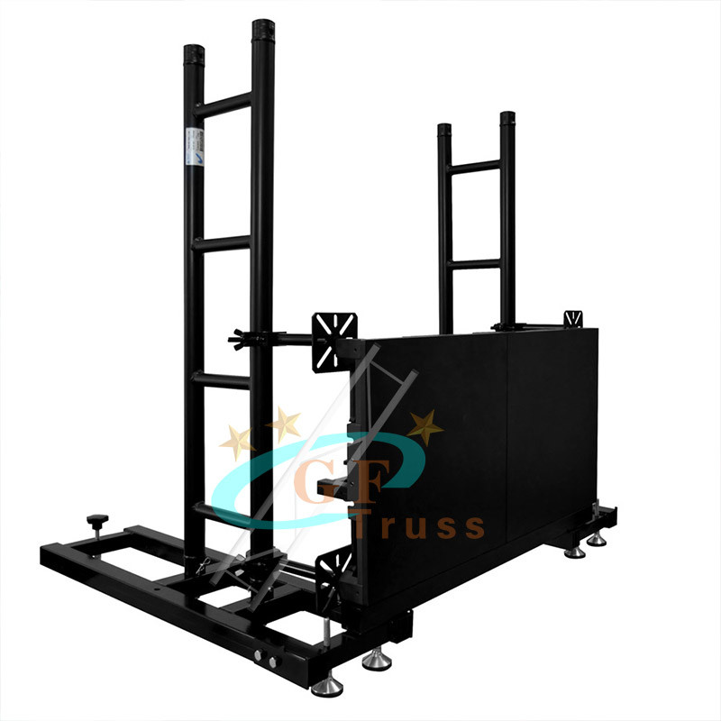 Customized 0.92m Length LED Screen Truss Wall Ground Stand Support