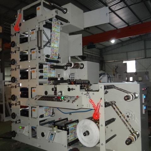 High Speed Foil PVC BOPP PE Label Paper Cup Plastic Film Bag 2 4 6 8 Colour