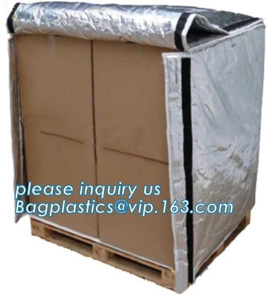 Aluminum Foil Bubble Insulation Material Vapour Battier Pallet Cover, Thermal