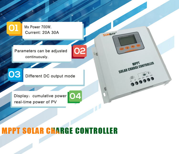 MPPT Charging 30A 40A Solar Charge Controller 12V 24V Epever with Max PV Voltage 60V