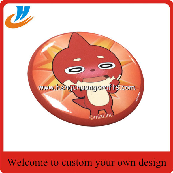 Best price custom tin metal badge,tin pin badge with good quality, 60mm,70mm 80mm 90mm 100mm tin badge