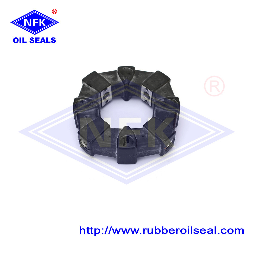 Black 22AS Universal Hydraulic Quick Coupling Assembly For Excavator
