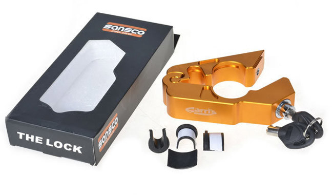 Honda / Yamaha Motorcycle Modified Parts Security Safety Theft Protection Locks