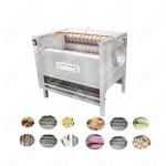 High Accuracy Washing And Peeling Machine Cutting Carrot Polishing Machine