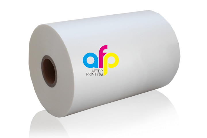 BOPP Matte Lamination Film Customized Thickness and Sizes Semitransparent