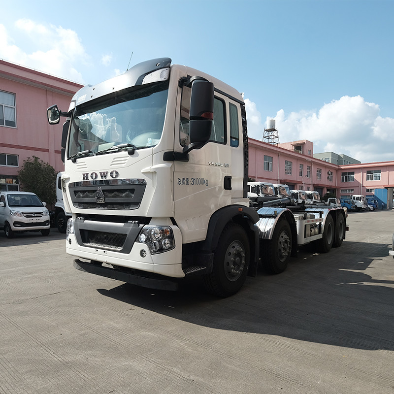 High Speed Diesel Detachable Garbage Truck Corrosion Resistance Easy Operation