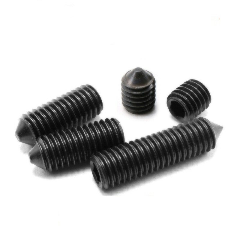 3mm-50mm Black Oxide Flat End Hexagon Socket Set Screw DIN 913/DIN 914/DIN 915/DIN 916