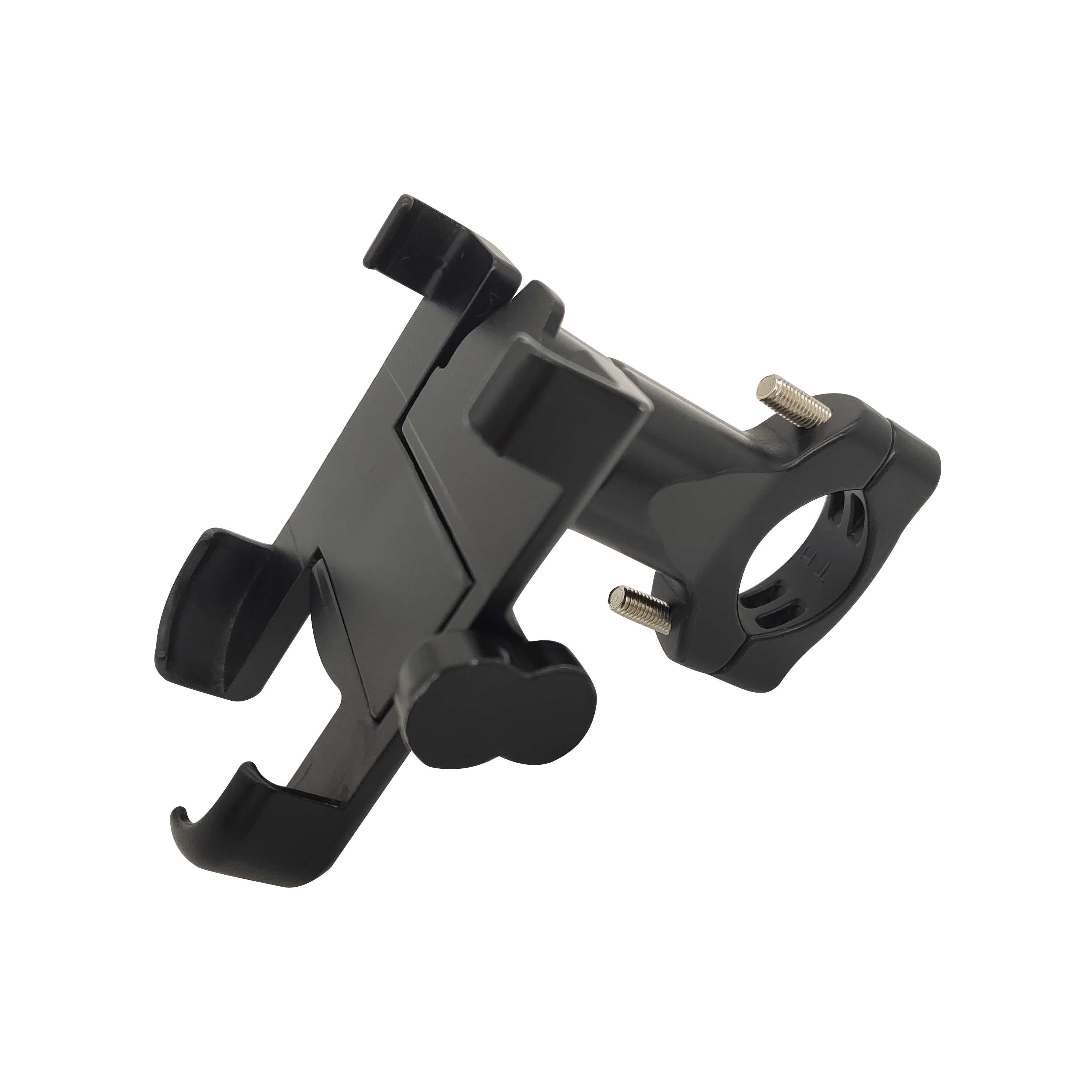 RoHS Aluminium Alloy 0.25kg Motorcycle Phone Holder , Portable Dirt Bike Phone Mount