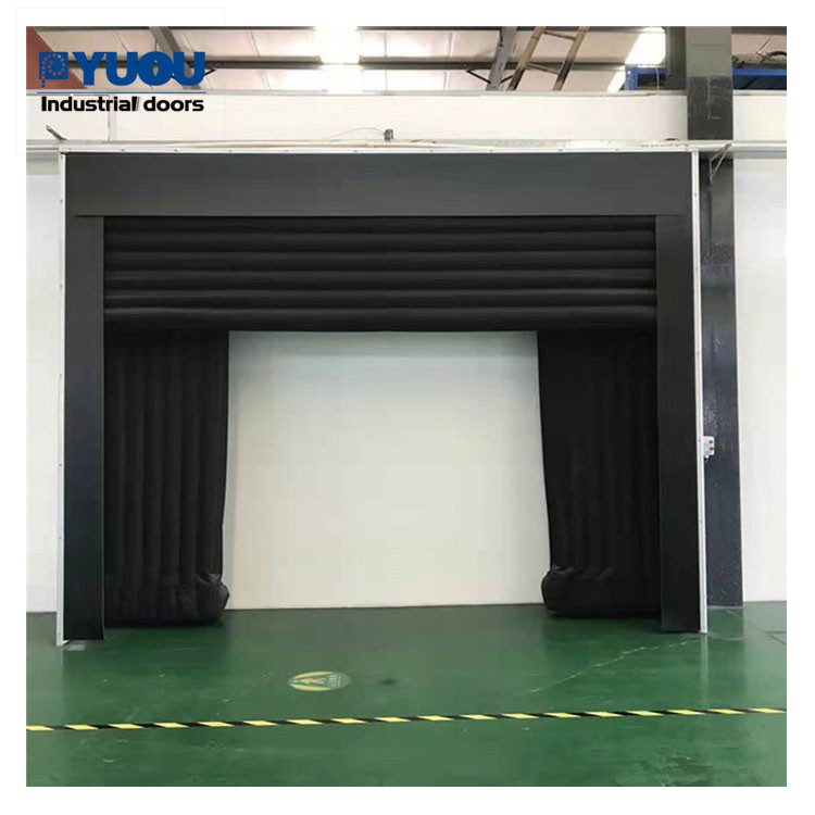 Galvanized 3.4m Loading Dock Shelters 600mm Frame Blue Giant Dock Seals