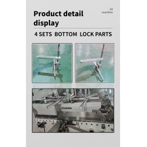 800AG-2 Automatic Bottom Lock Gluing Machine Paper Folder Gluer Machine Easy to