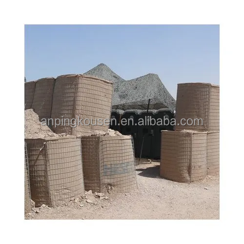 Hot-dipped Galvanized Welded Mesh Bastion Barrier for Security and Protection