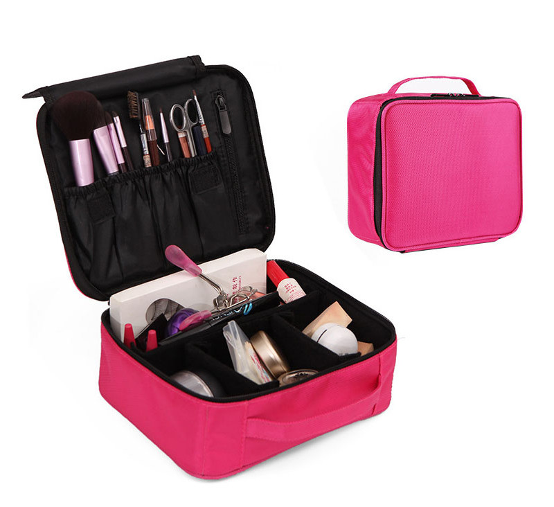 Travel Makeup Trunk Case Large Capacity Make Up Organizer Storage Bag