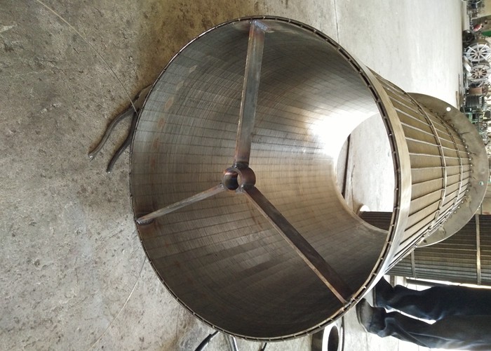 High Efficiency Stainless Steel Screw Press Screen With Sturdy Constriction