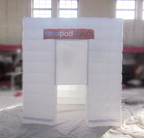Hot Cube Tent Lighting Inflatable Photo Booth with LED Light