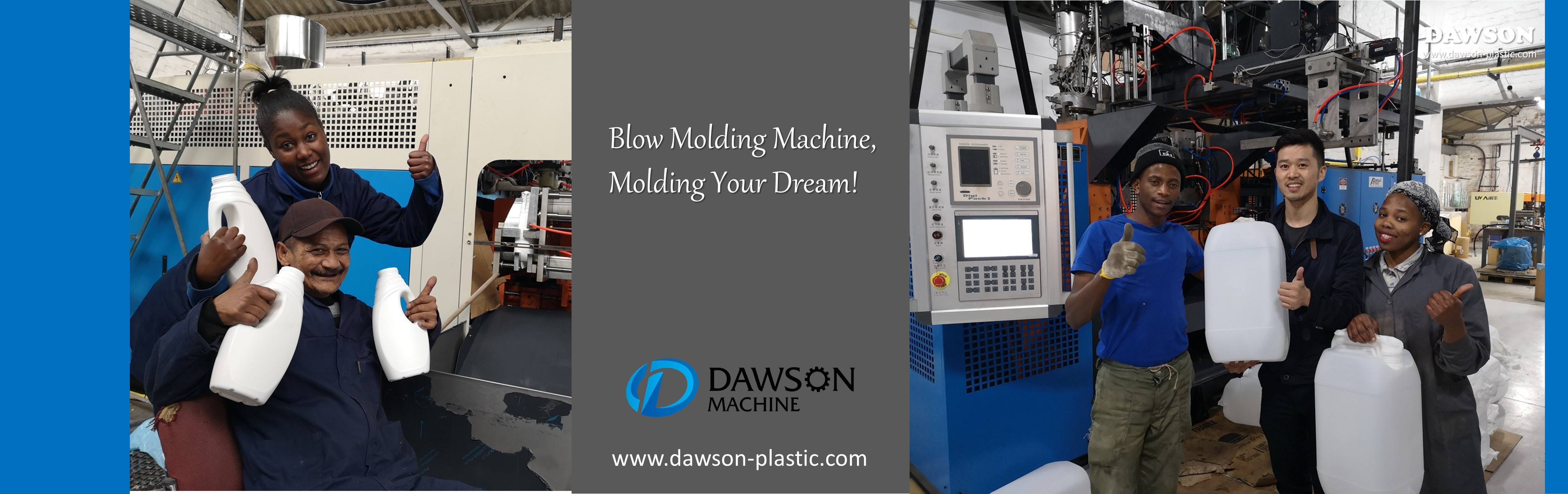 Chemical Bottle Extrusion Automatic Blow Molding Machine HDPE LDPE Plastic Bottles