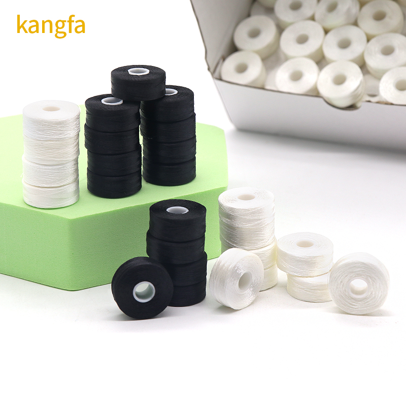 144pcs/box Sure Stitch Pre-wound Embroidery Bobbins Dyed Pattern 75D/2 Carton 144pcs/box