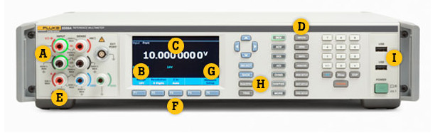 Fluke 8558A Electronic Test And Measurement Equipment 8.5 Digit Precision Multimeters
