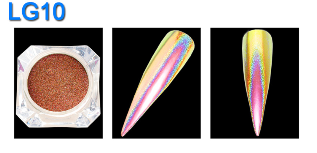 OEM/ODM Yes. Holographic Nail Powder for Poleyster Nails High Standar