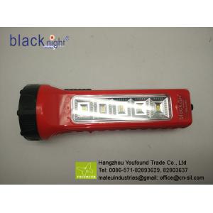 BN-428Semergency Lighting Solar Power Rechargeable LED Torchlight with Side Lamp