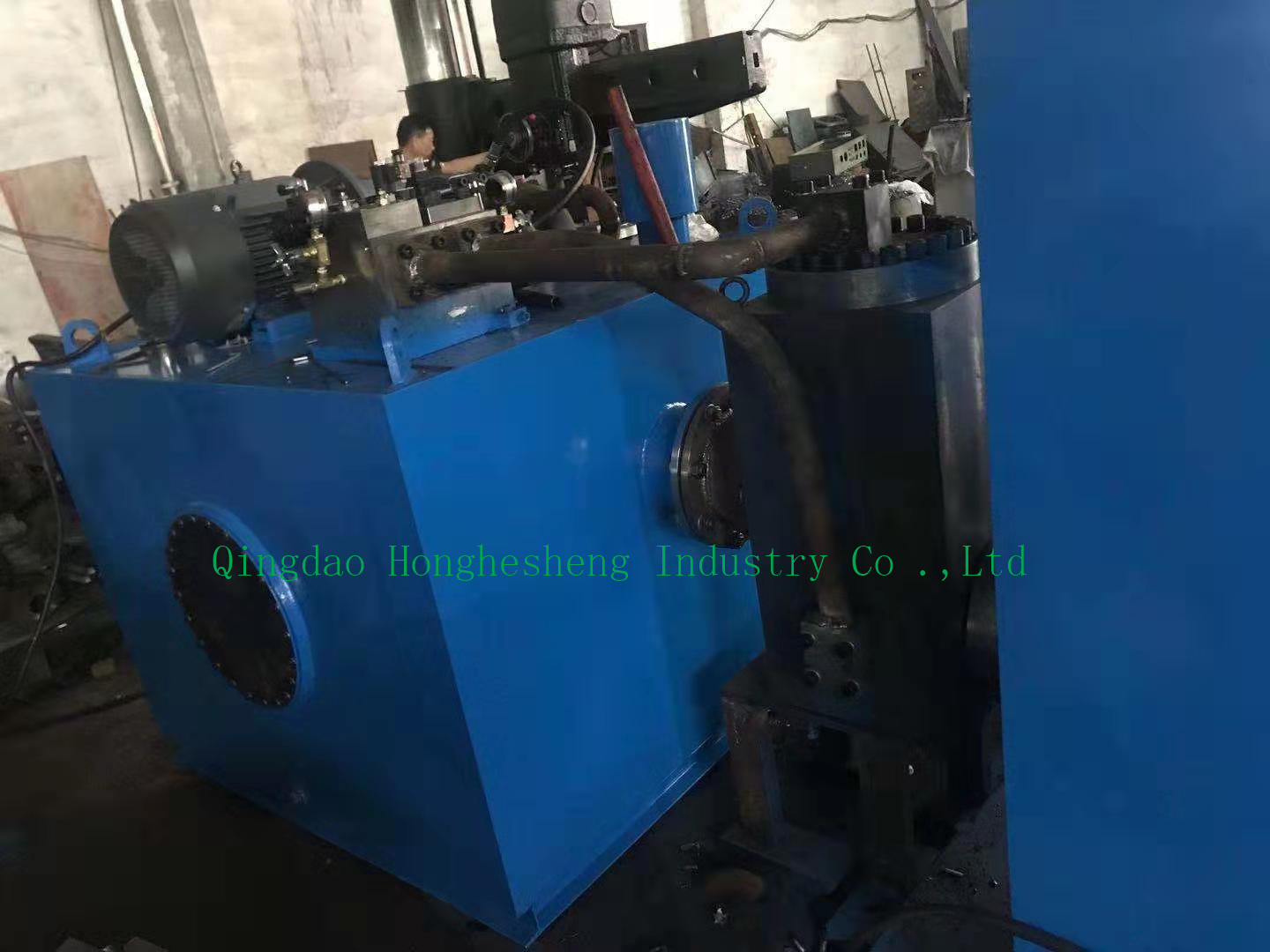 EVA Yoga Mat Foaming Press Machine Hydraulic Hot Press For Rubber Vulcanization