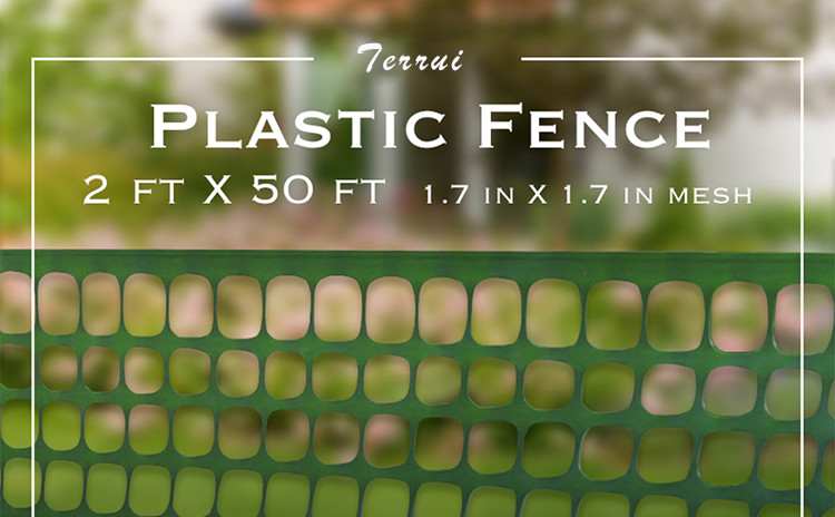 Temporary Safety PE Construction Mesh Fence For Gardening Yard
