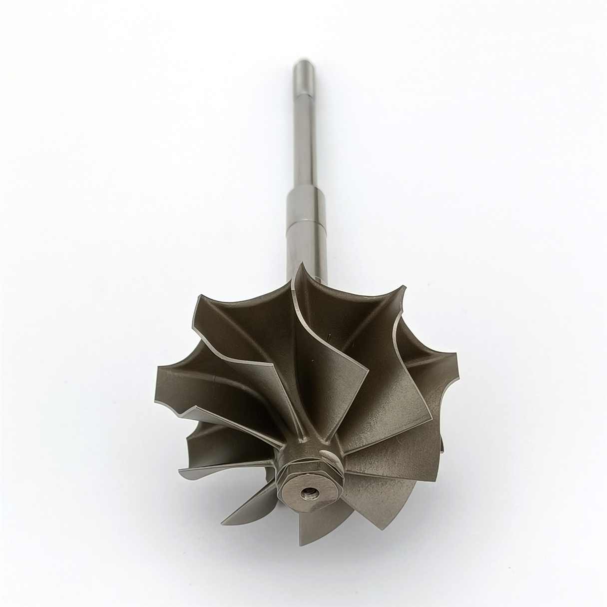 MS-TECH Turbo TA34 Turbine Wheel Shaft Ind 65mm Exd 53.87mm Blades 9