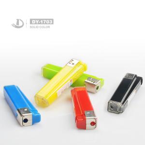 Disposable Refillable Lighter EU Standard With Dy-1703 Briquet Plastic