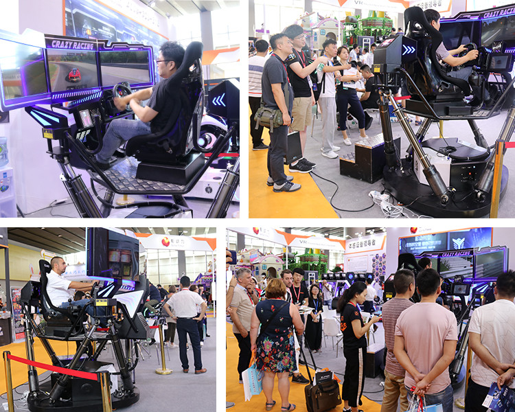 Park Simulation Rides Vr Racing Simulator , Car Motionvr Driving Simulator