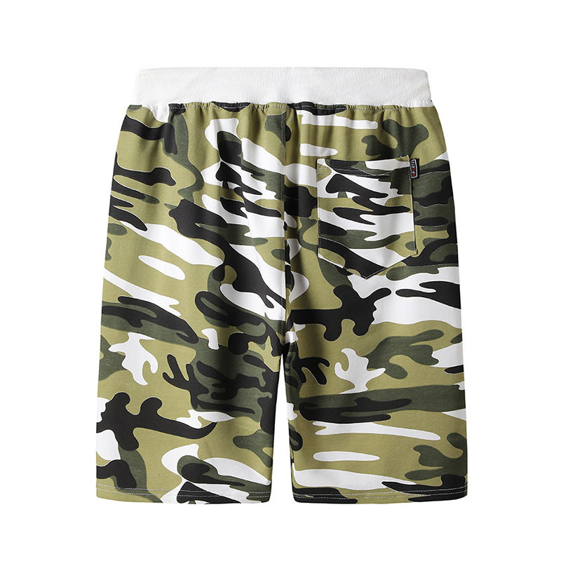 Lightweight Breathable Summer Sports Shorts Camouflage Fitness Pants Beach Running