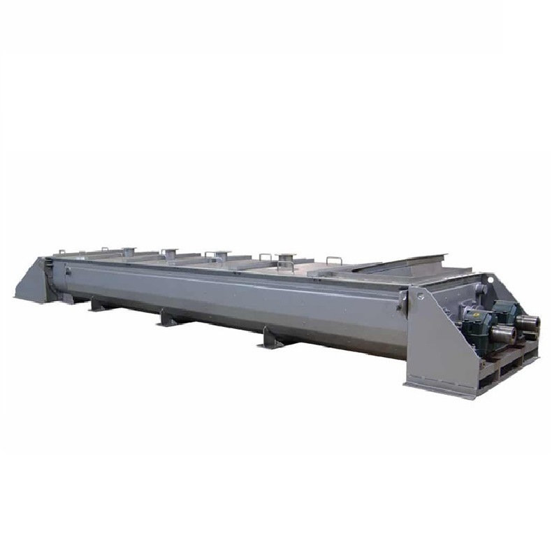 OEM Custom Heat Exchanger Auger Screw Conveyor for High Temperature Waste Material