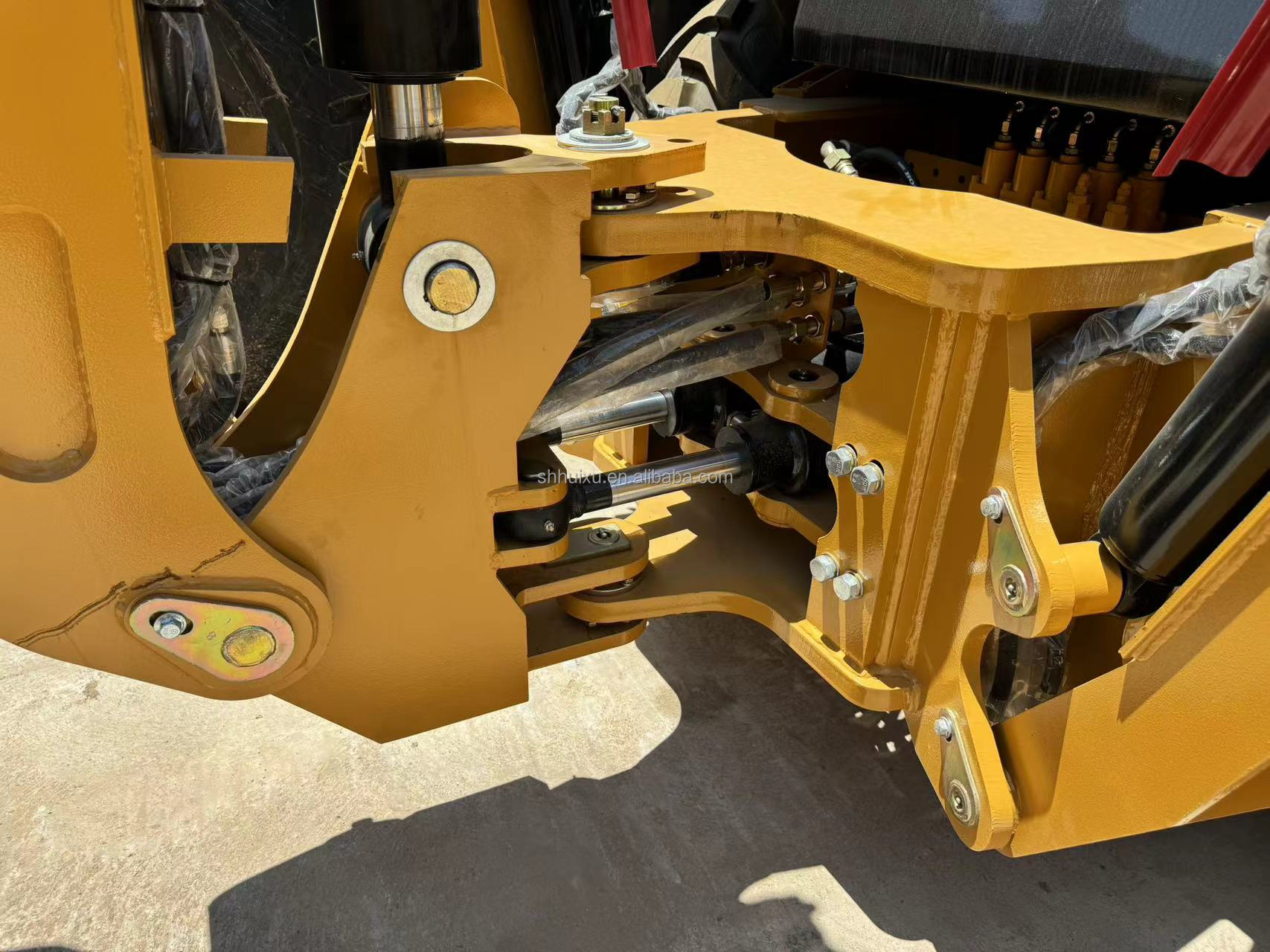Used Excavator Caterpillar CAT420F Road Painting Machine / Secondhand Japan Tractor Road Machinery Engine In Good Condition