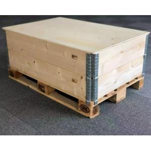 Recyclable Wooden Crate Box Foldable Coaming Box Durable Surrounding Hoarding