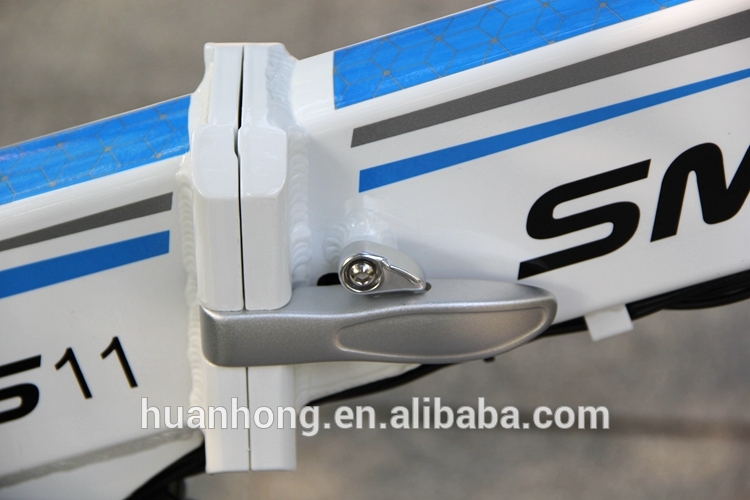 48v 10AH Fat Tire Electric Bike , Foldable Electric Bicycle With Hidden Battery