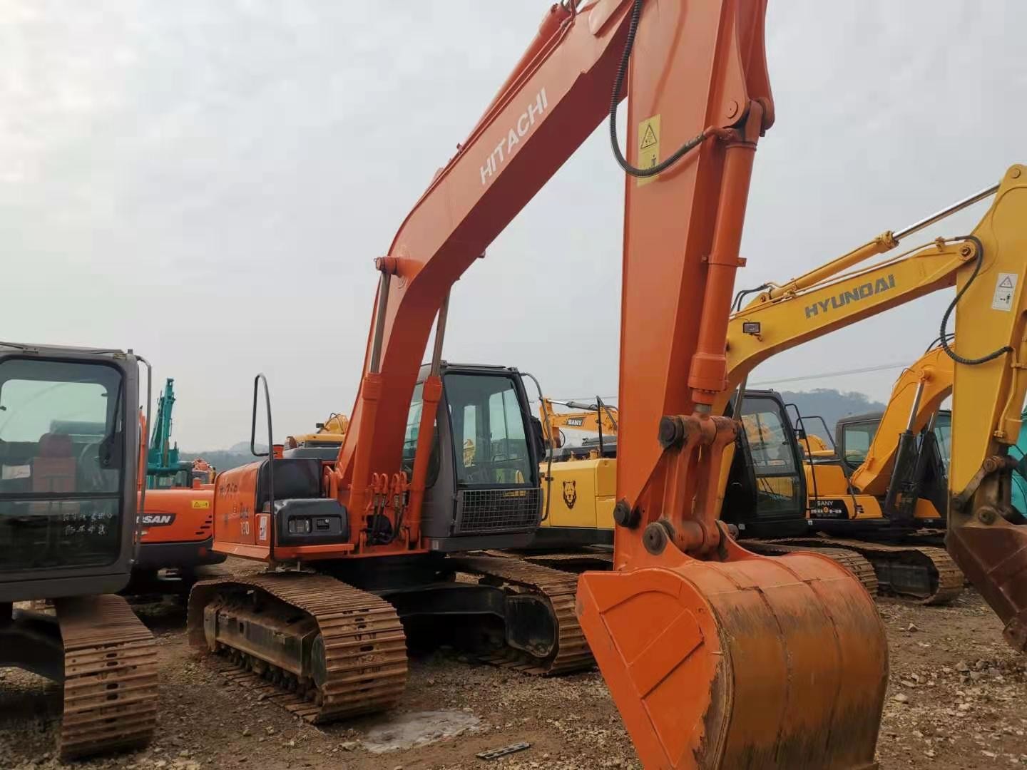 16T ZX160 Crawler Second Hand Hitachi Excavator
