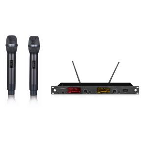 Handheld BT UHF Wireless Microphone 6dBuV Sensitivity XLR Balanced