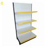 Buy cheap 9010 White Color Supermarket Steel Racks Punched Buckle Back Panel from wholesalers